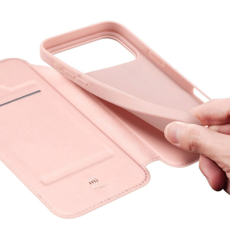 Dux Ducis iPhone 17 Pro/iPhone 18 Pro Fodral Skin Pro Series Rosa