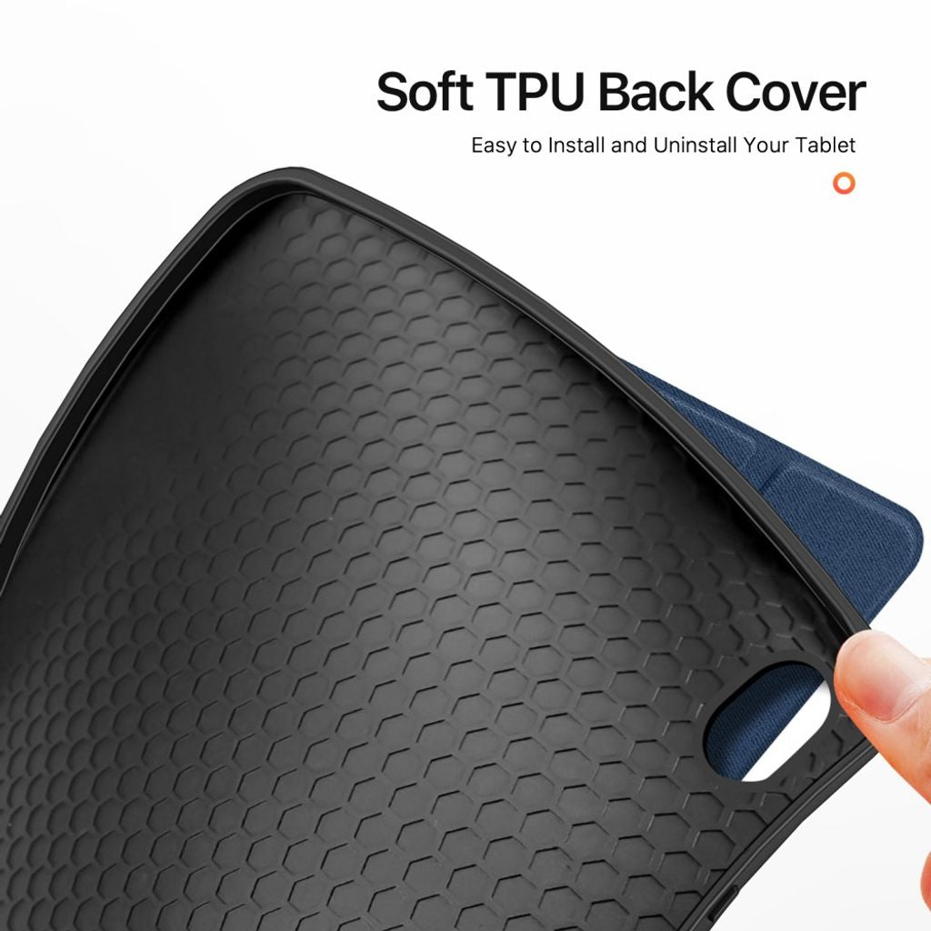 Dux Ducis Samsung Galaxy Tab S12 Plus Fodral DOMO Series Blå