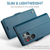 CaseMe Samsung Galaxy S24 Ultra Fodral 023 Series Blå