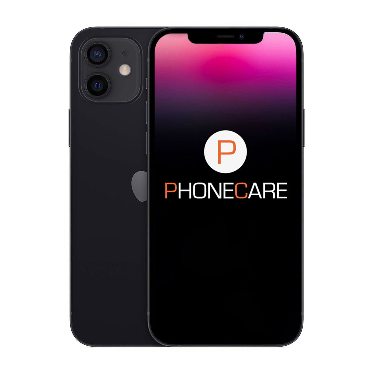 Begagnad iPhone 12 128GB Svart - Använt skick