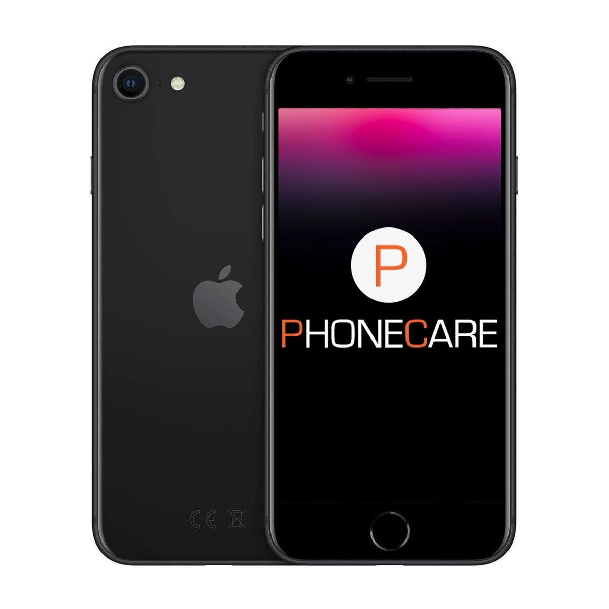 Begagnad iPhone SE 2020 128GB Svart - Använt skick