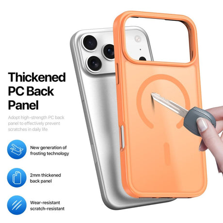 Dux Ducis iPhone 17 Pro/iPhone 18 Pro Skal Yind Series MagSafe Orange