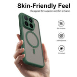 Xiaomi 17T Pro Skal Frostad MagSafe Grön