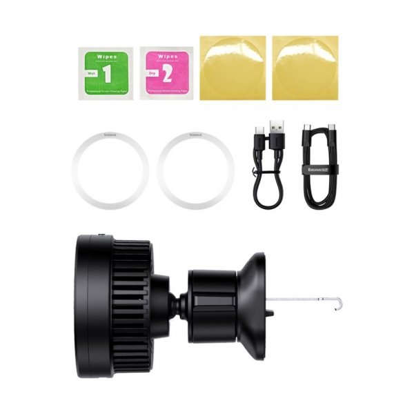 Baseus Bilhållare MagPro Series Magnetic Wireless Charging Car Mount 15W MagSafe