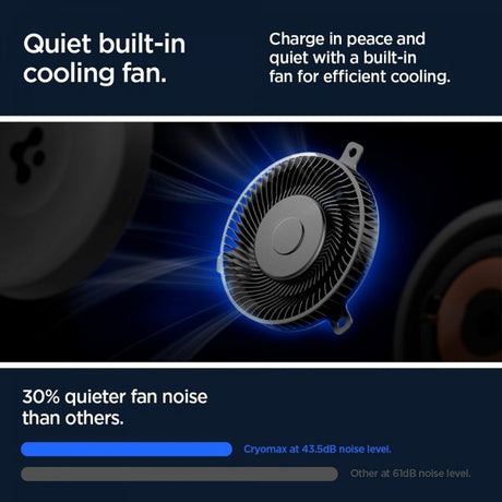 Spigen Bilhållare med trådlös laddning OneTap Pro 3 CryoMax MagFit Air Vent
