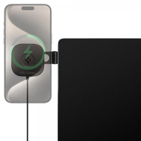 Spigen Bilhållare med trådlös laddning OneTap Pro 3 Tesla Skärmmontering MagFit