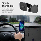 Spigen Bilhållare med Laddning OneTap Pro Wireless Screen Car Mount Tesla MagFit