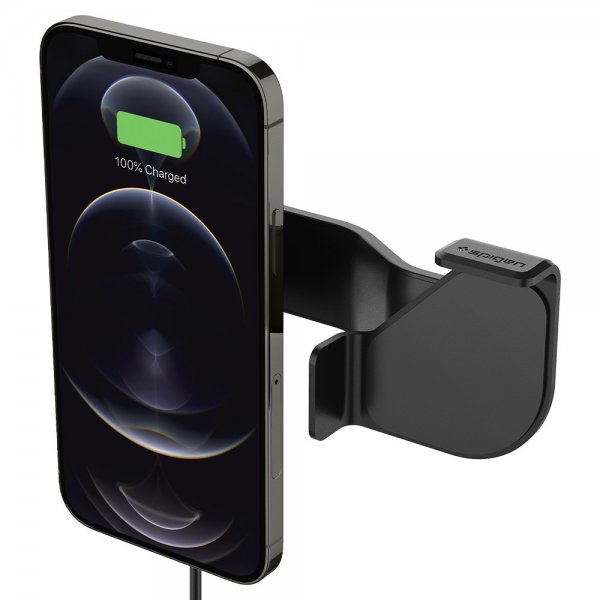 Spigen Bilhållare med Laddning OneTap Pro Wireless Screen Car Mount Tesla MagFit