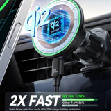 Joyroom Bilhållare Qi2 15W Magnetic Wireless Car Charger Holder