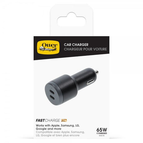 Otterbox Billaddare 2 USB-C 65W Svart