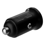 Deltaco Billaddare 24W Dubbla USB-A Svart