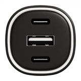 X2O Billaddare 60W Trippel USB-C/USB-A GaN Svart