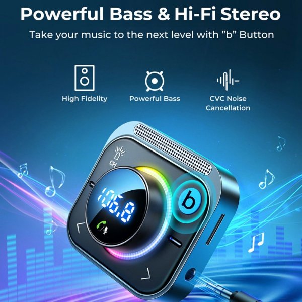 Joyroom Billaddare JR-CL18 Car Wireless FM Transmitter