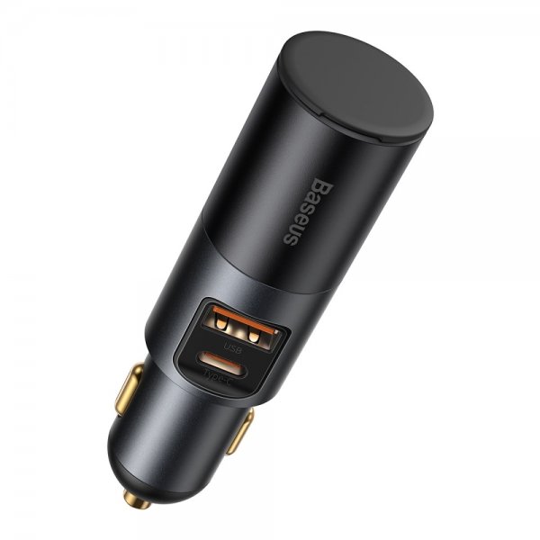 Baseus Billaddare Share Together USB-C & USB-A 120W Svart