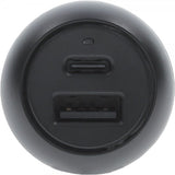 Otterbox Billaddare USB-C 20W & USB-A 12W Svart