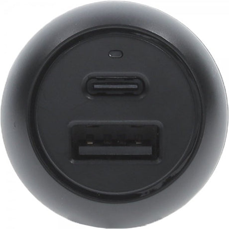 Otterbox Billaddare USB-C 20W & USB-A 12W Svart