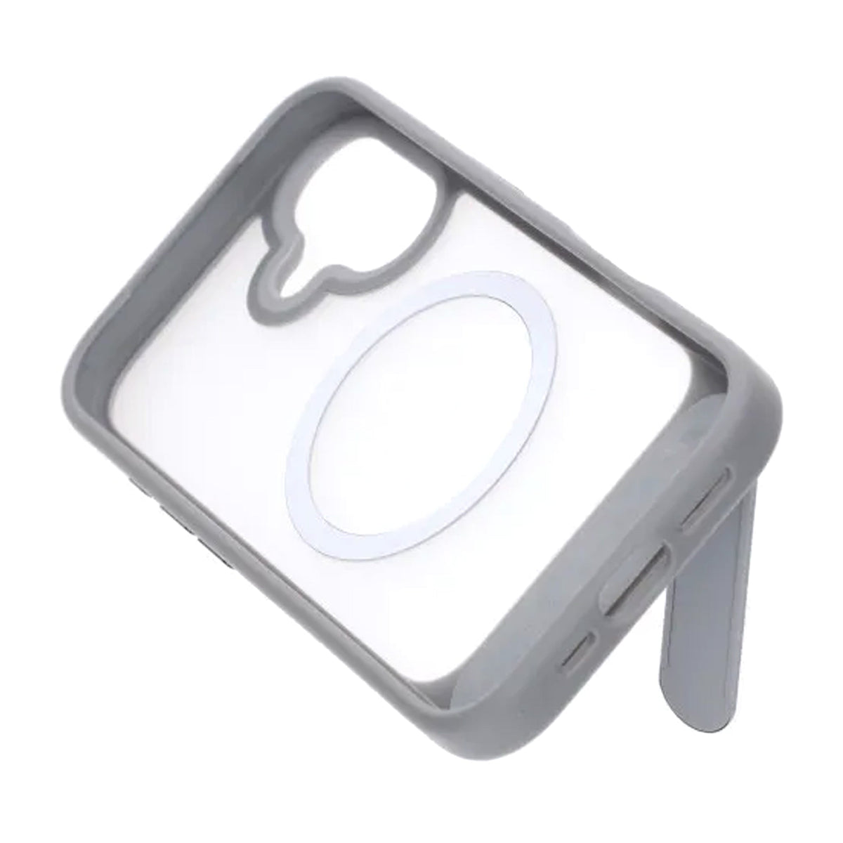 iPhone 17 Skal med Stativ MagSafe Grå