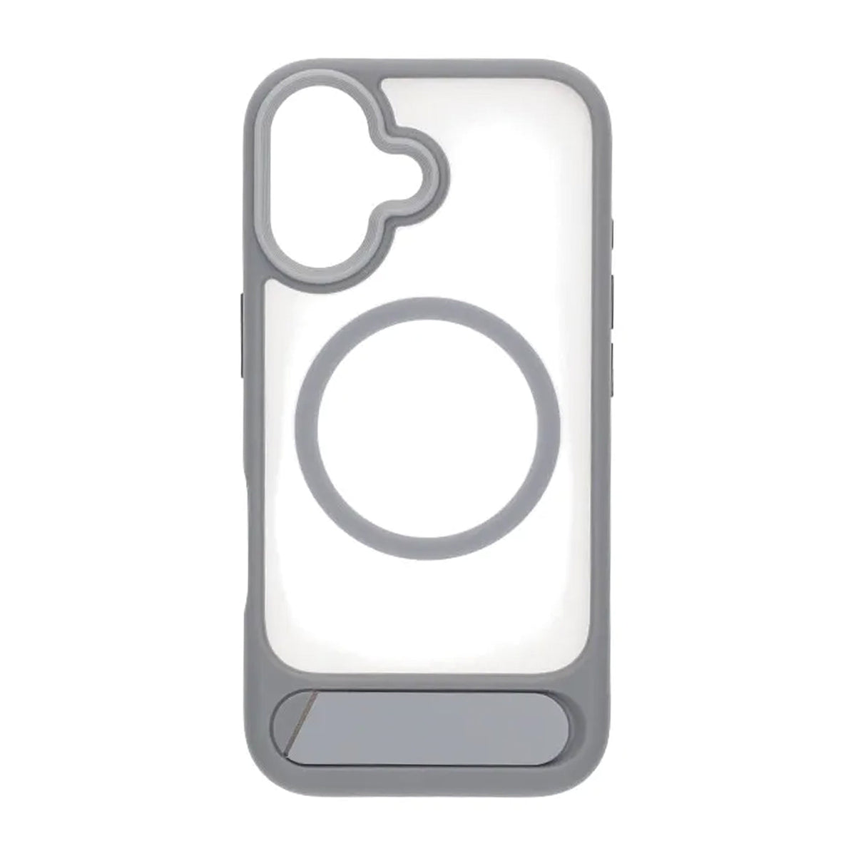 iPhone 17 Skal med Stativ MagSafe Grå
