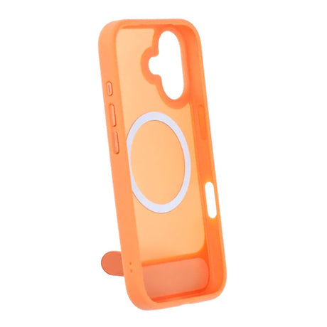 iPhone 17 Skal med Stativ MagSafe Orange