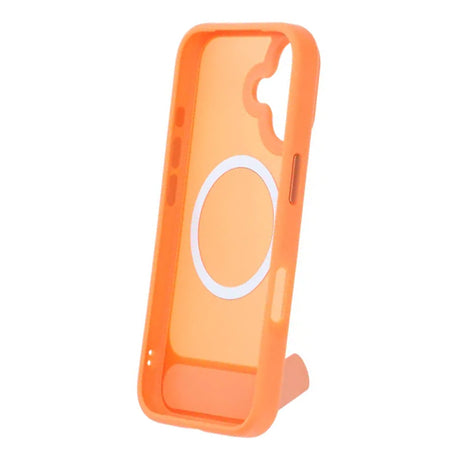 iPhone 17 Skal med Stativ MagSafe Orange