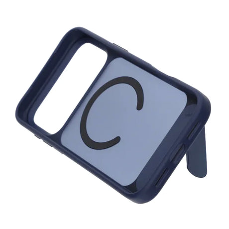 iPhone 17 Pro Skal med Stativ MagSafe Blå