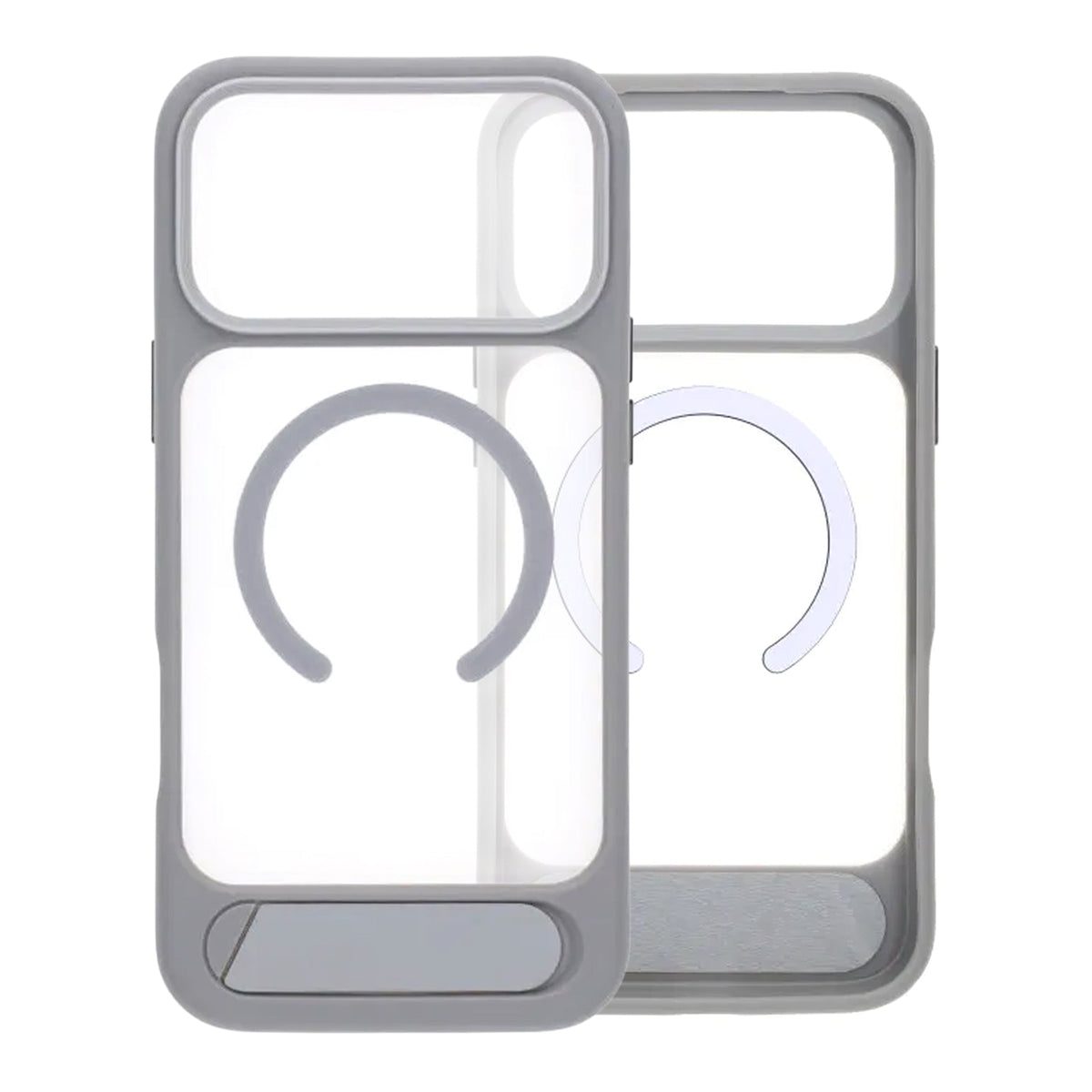 iPhone 17 Pro Max Skal med Stativ MagSafe Grå