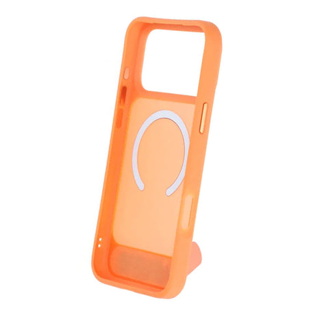 iPhone 17 Pro Max Skal med Stativ MagSafe Orange