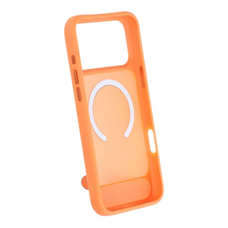 iPhone 17 Pro Max Skal med Stativ MagSafe Orange