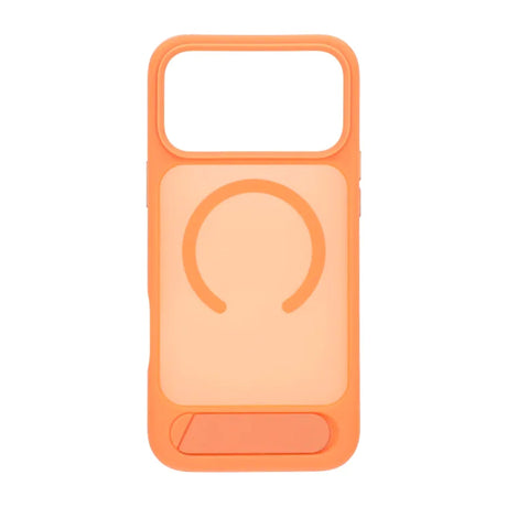 iPhone 17 Pro Skal med Stativ MagSafe Orange
