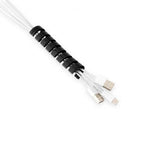 Bluelounge CableCoil 4-pack - Svart