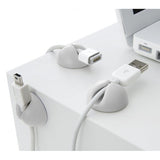 Bluelounge CableDrop Sladdhållare 6-Pack Svart