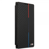BMW Samsung Galaxy S22 Ultra Fodral Triangle Pattern & Tricolor Stripe Svart