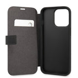 BMW iPhone 13 Pro Fodral Tricolor Carbon Effect Svart