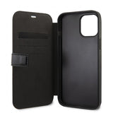 BMW iPhone 13 Fodral Tricolor Carbon Effect Svart