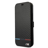 BMW iPhone 13 Mini Fodral Tricolor Carbon Effect Svart