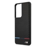 BMW Samsung Galaxy S21 Ultra Skal Dynamic Carbon Svart