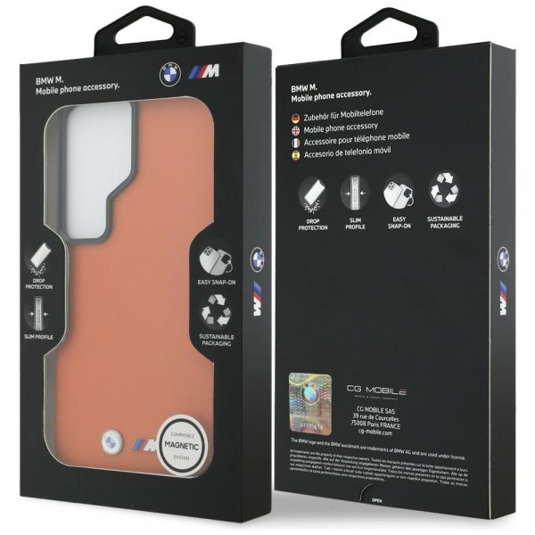 BMW Samsung Galaxy S26 Ultra Skal M Logo MagSafe Orange