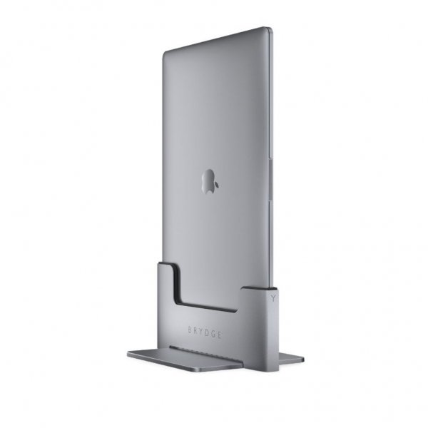 Brydge Vertical Dock för 15-tums MacBook Pro Silver
