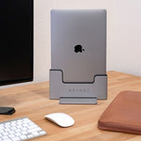 Brydge Vertical Dock för 15-tums MacBook Pro Silver