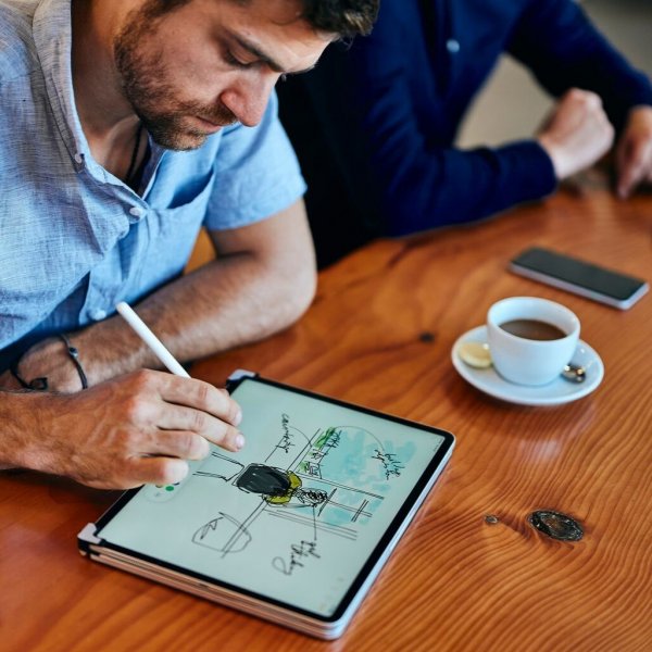 Brydge Pro aluminiumtangentbord för iPad Pro 12.9 Silver