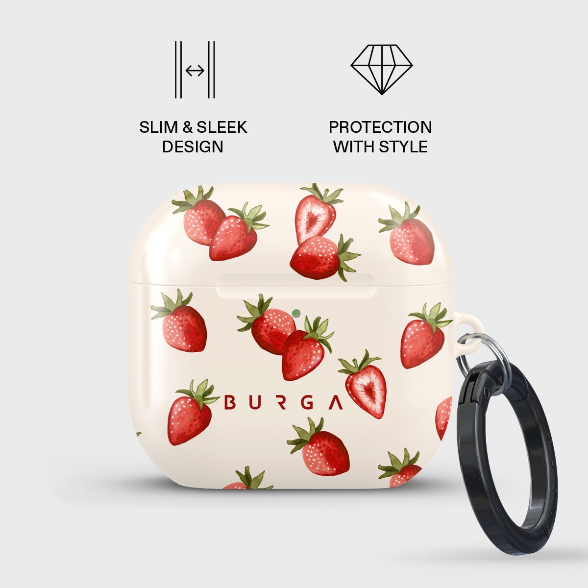Burga AirPods 4 Skal Design Freshly Picked
