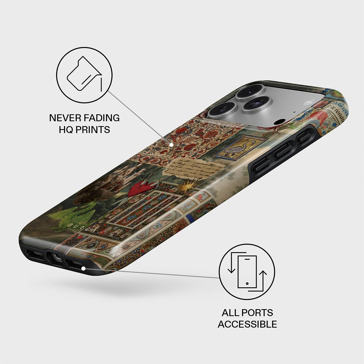 Burga iPhone 17 Pro Max Skal Tough MagSafe Oath