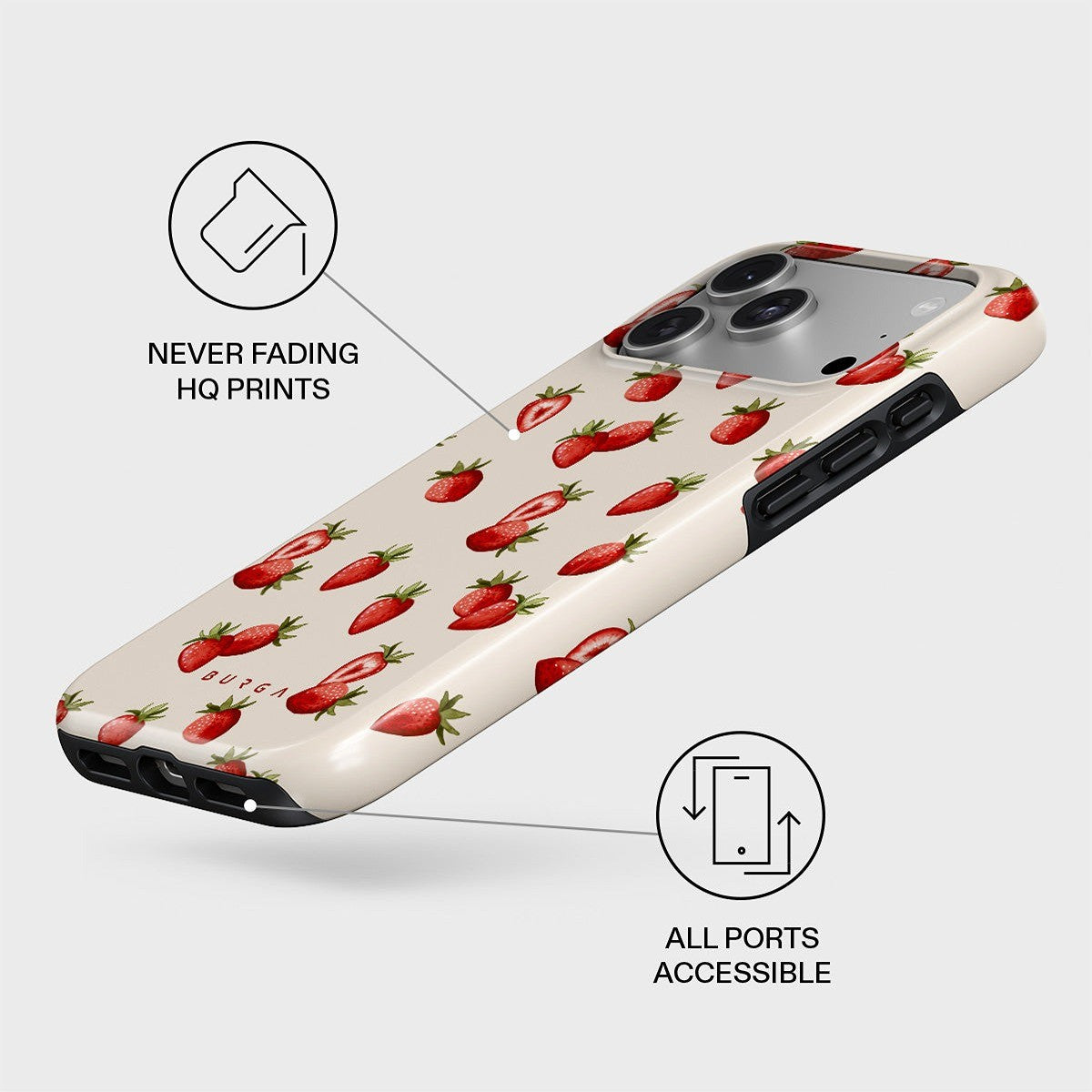 Burga iPhone 17 Pro Skal Tough MagSafe Freshly Picked