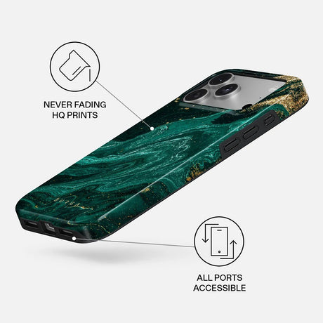 Burga iPhone 18 Pro Max Skal Tough MagSafe Emerald Pool