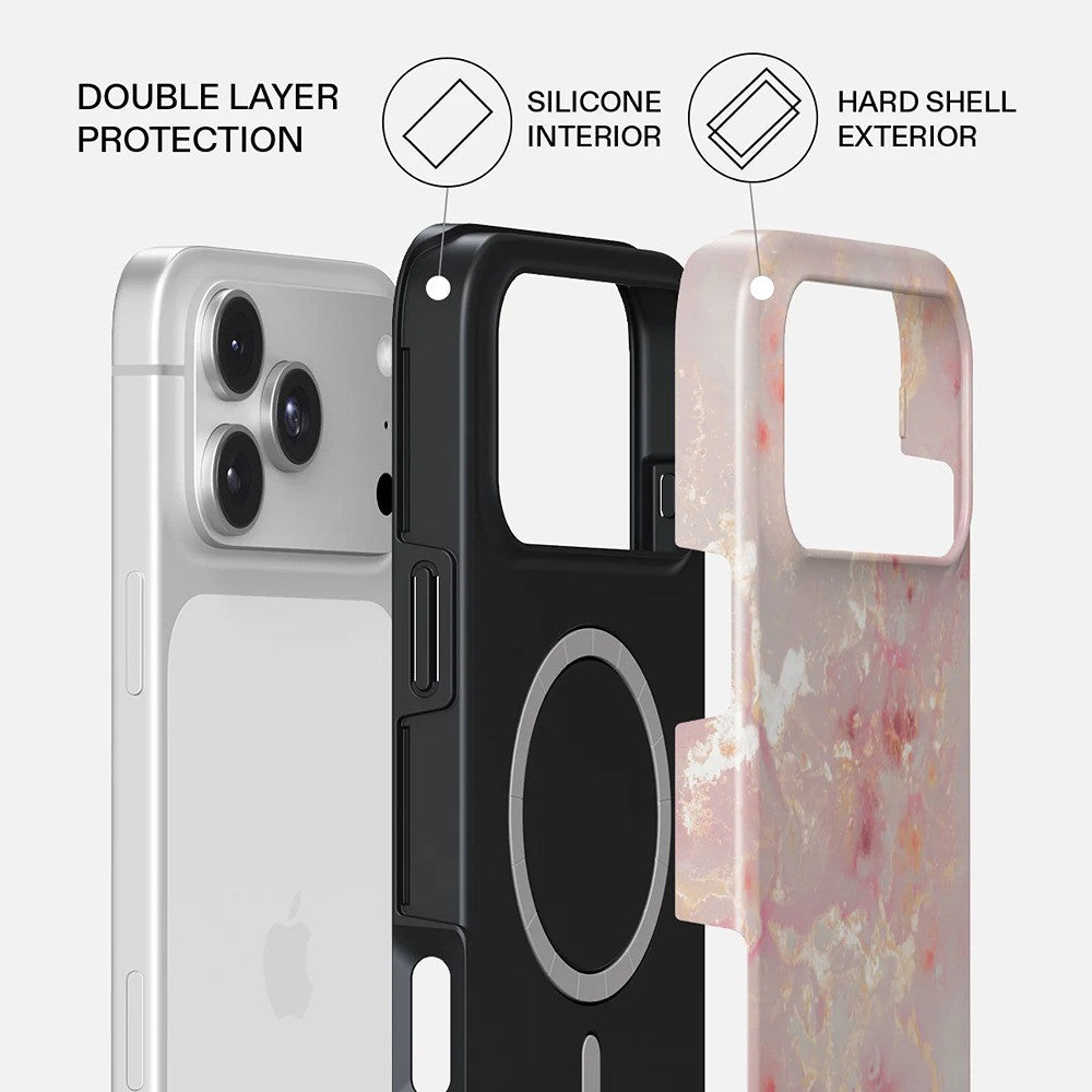 Burga iPhone 18 Pro Max Skal Tough MagSafe Golden Coral