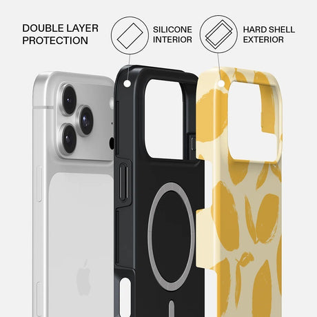 Burga iPhone 18 Pro Max Skal Tough MagSafe Lemon Tart