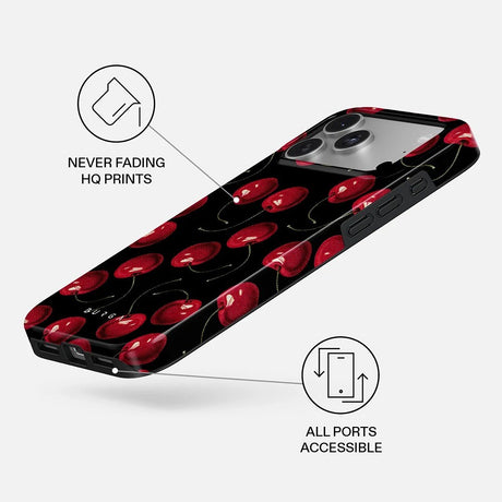 Burga iPhone 18 Pro Skal Tough MagSafe Cherrybomb