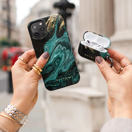 Burga iPhone 18 Pro Skal Tough MagSafe Emerald Pool