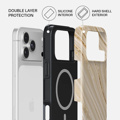 Burga iPhone 18 Pro Skal Tough MagSafe Full Glam