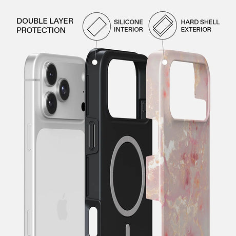 Burga iPhone 18 Pro Skal Tough MagSafe Golden Coral